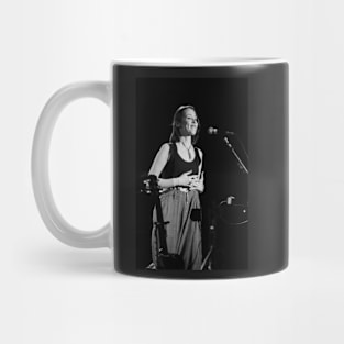 Suzanne Vega BW Photograph Mug